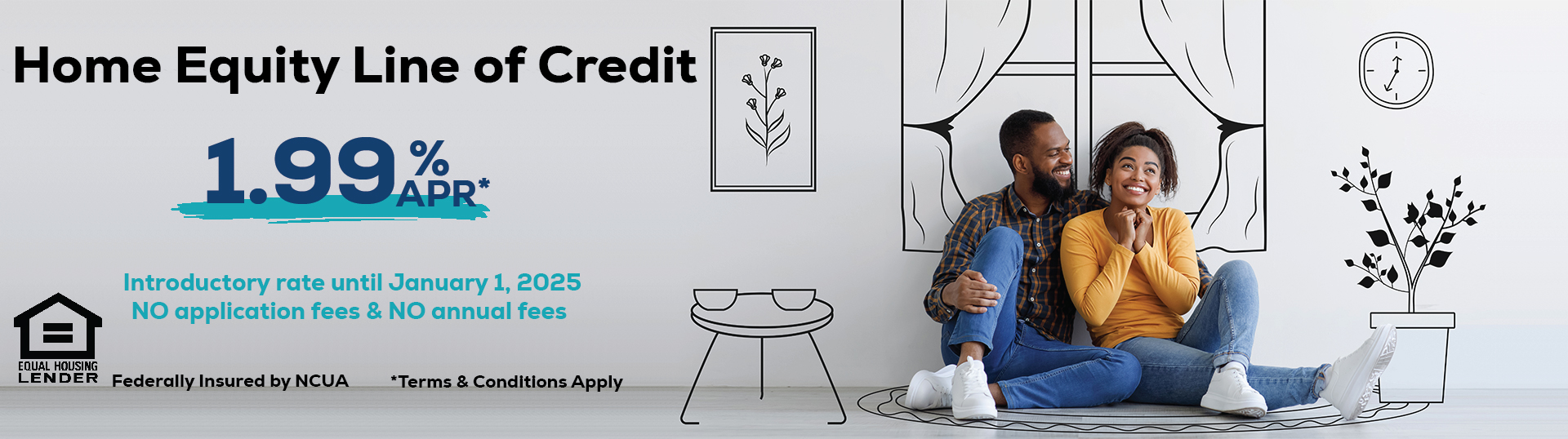 Home Equity Line of Credit Promo with no button 2024