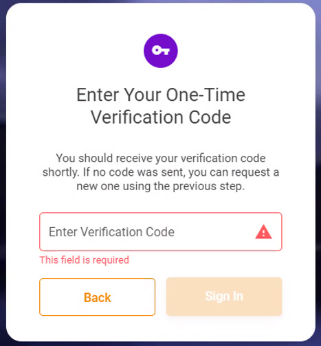 Verification code screenshot for online banking pt2