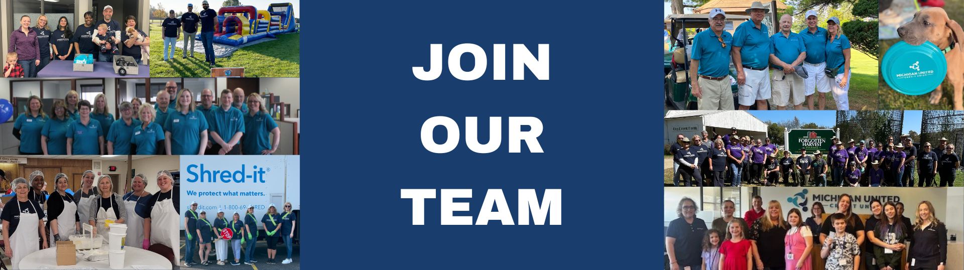 Join our team banner website