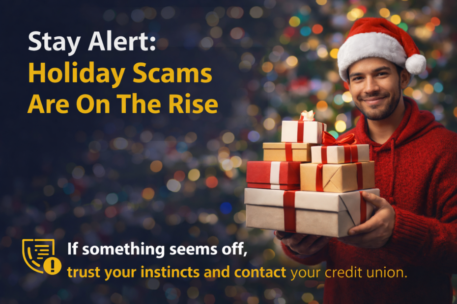 Stay Alert: Holiday Scams are on the Rise Banner