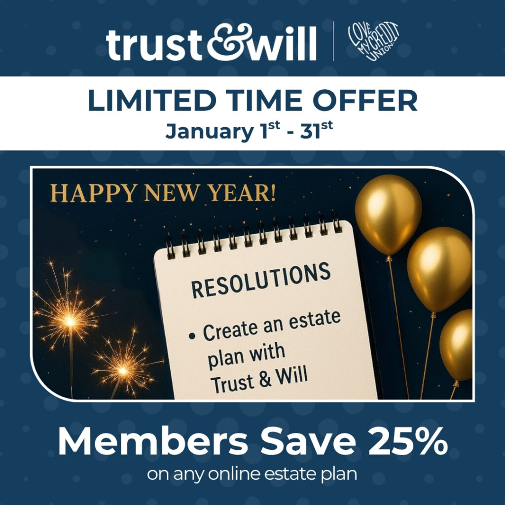 Trust and Will - members save 25%