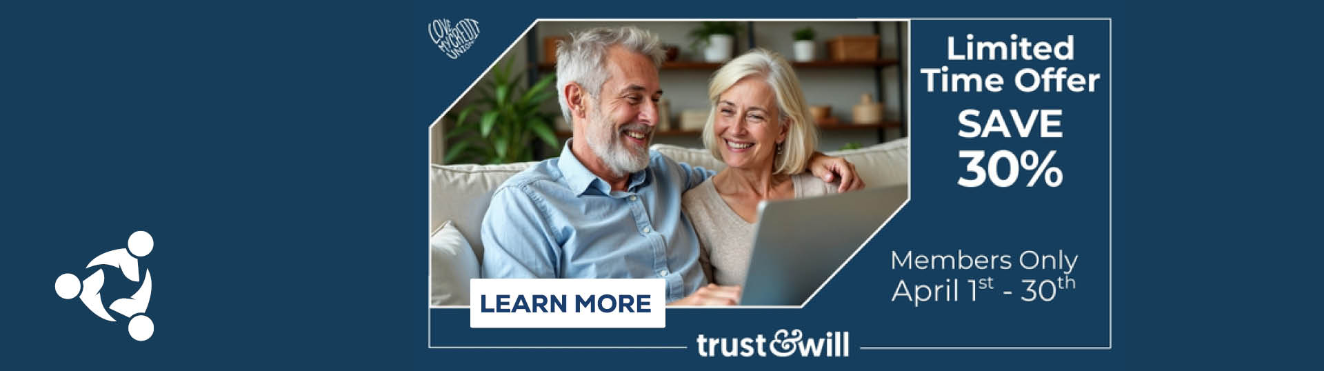 Create a will or trust online with Trust & Will—Michigan United Credit Union member discount available