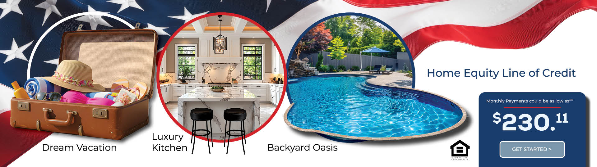 Learn more about Michigan United Credit Union's Home Equity Line of Credit (HELOC) options for home improvements, dream vacations, backyard projects, and other major expenses.